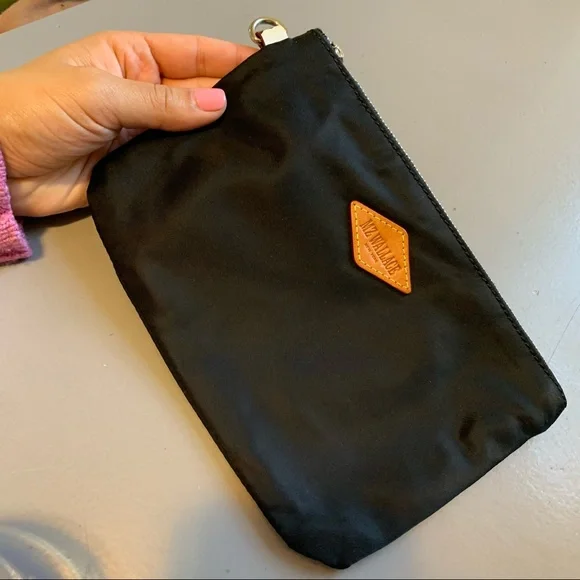 MZ Wallace Black Cosmetic Bag Pouch - Picture 2 of 6
